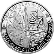 1 Dollar - Elizabeth II The Red Flag Fleet, Tuvalu, 2021 reverse image