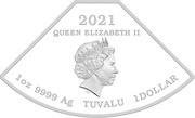 1 Dollar - Elizabeth II Ox Quadrant: Right obverse image