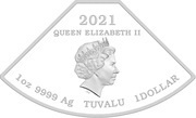1 Dollar - Elizabeth II Ox Quadrant: Top obverse image