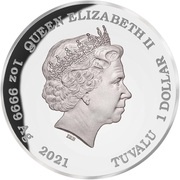 1 Dollar - Elizabeth II Stingray obverse image