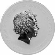 1 Dollar - Elizabeth II Hades obverse image