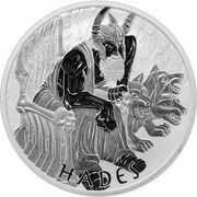 1 Dollar - Elizabeth II Hades, Tuvalu, 2021 reverse image