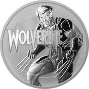 1 Dollar - Elizabeth II Wolverine, Tuvalu, 2021 reverse image