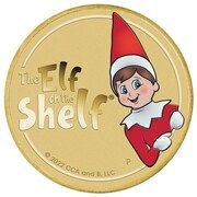 1 Dollar - Elizabeth II The Elf on the Shelf, Tuvalu, 2022 reverse image