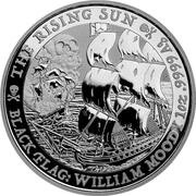 1 Dollar - Elizabeth II The Rising Sun, Tuvalu, 2022 reverse image