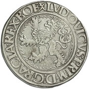1 Guldengroschen/Joachimsthaler, Bohemia, 1526 reverse image