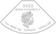 1 Dollar - Elizabeth II Year of the Tiger: Quadrant 4/4 obverse image