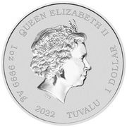 1 Dollar - Elizabeth II James Bond; Black Edition obverse image