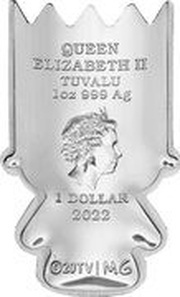 1 Dollar - Elizabeth II Bart Simpson obverse image