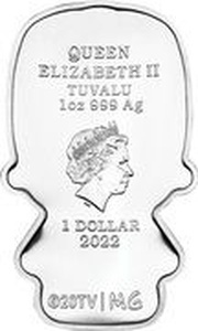 1 Dollar - Elizabeth II Homer Simpson obverse image
