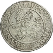 1 Guldengroschen/Joachimsthaler, Bohemia, 1526-1527 reverse image