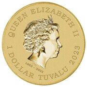 1 Dollar - Charles III Merry Christmas obverse image