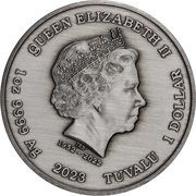 1 Dollar - Charles III Casino Royale: Casino Chip obverse image