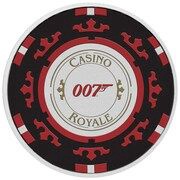 1 Dollar - Charles III Casino Royale: Casino Chip, Tuvalu, 2023 reverse image