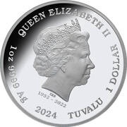 1 Dollar - Charles III Bluebottle obverse image