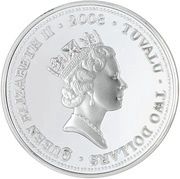 2 Dollars - Elizabeth II Year of the Mouse obverse image