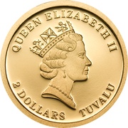 2 Dollars - Elizabeth II Los Reyes Sailing Ship obverse image