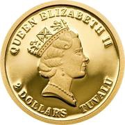 2 Dollars - Elizabeth II Sea Horse obverse image