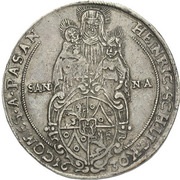 1 Thaler - Heinrich Nürnberg obverse image
