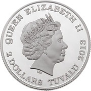 2 Dollars - Elizabeth II Year of the Snake obverse image
