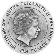 2 Dollars - Elizabeth II Zeus obverse image