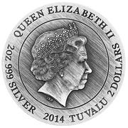 2 Dollars - Elizabeth II Hades obverse image