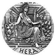 2 Dollars - Elizabeth II Hera, Tuvalu, 2015 reverse image
