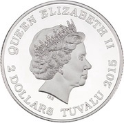 2 Dollars - Elizabeth II Year of the Goat obverse image