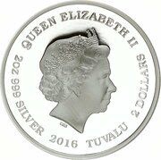 2 Dollars - Elizabeth II Language of Love obverse image