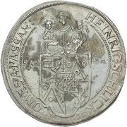 1 Thaler - Heinrich obverse image