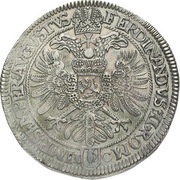 1 Thaler - Heinrich, Bohemia, 1634 reverse image