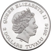 2 Dollars - Elizabeth II Year of the Monkey obverse image