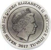 2 Dollars - Elizabeth II Freya obverse image
