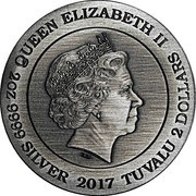 2 Dollars - Elizabeth II Frigg obverse image