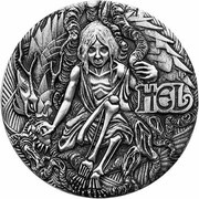 2 Dollars - Elizabeth II Hel, Tuvalu, 2017 reverse image