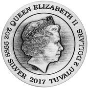 2 Dollars - Elizabeth II Worf obverse image