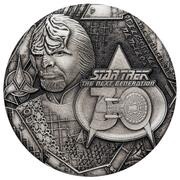 2 Dollars - Elizabeth II Worf, Tuvalu, 2017 reverse image