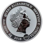 2 Dollars - Elizabeth II World War I obverse image