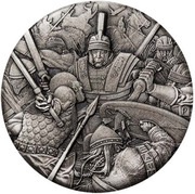 2 Dollars - Elizabeth II Roman Legion, Tuvalu, 2018 reverse image