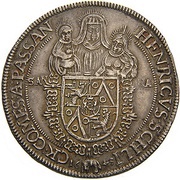 1 Thaler - Heinrich obverse image