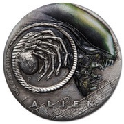 2 Dollars - Elizabeth II Alien: 40th Anniversary, Tuvalu, 2019 reverse image