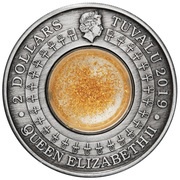 2 Dollars - Elizabeth II Golden Treasures of Ancient Egypt obverse image