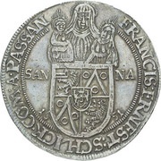 1 Thaler - Franz Ernst obverse image