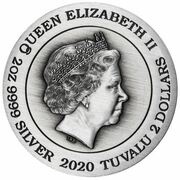2 Dollars - Elizabeth II Dragon obverse image