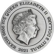 2 Dollars - Elizabeth II Double Dragon and Yin Yang Koi obverse image