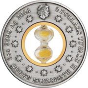 2 Dollars - Elizabeth II Hourglass obverse image