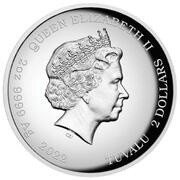 2 Dollars - Elizabeth II Bart Simpson obverse image