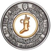 2 Dollars - Charles III The Night Before Christmas obverse image