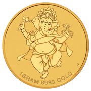 4 Dollars - Elizabeth II Diwali Festival, Tuvalu, 2018 reverse image