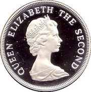 5 Dollars - Elizabeth II 2nd portrait obverse image